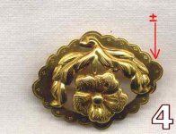 old brooches - how to use long pin