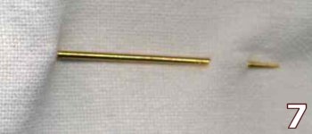 old brooches - how to use long pin