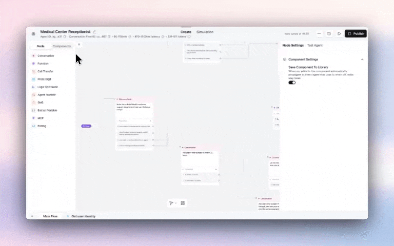 Components Preview Animation