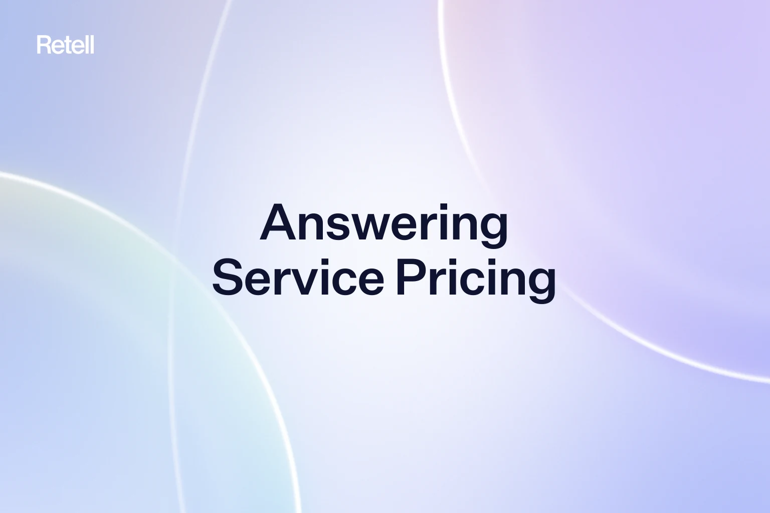Answering Service Pricing and Cost: Every Model, With the Math