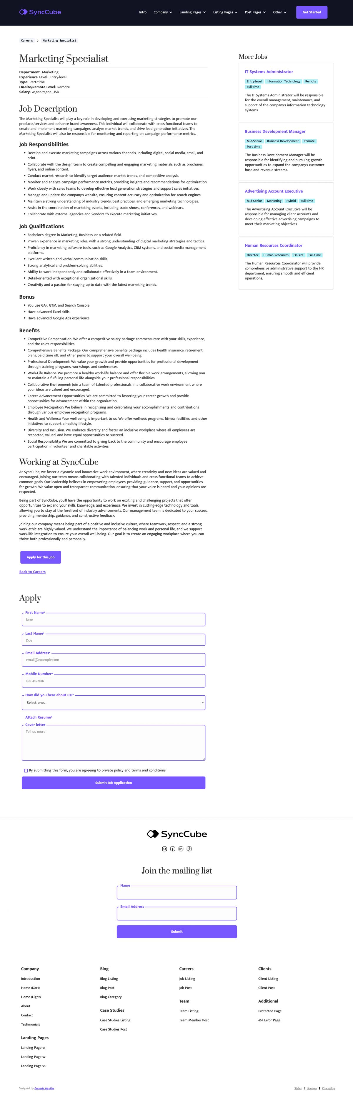 Job Post