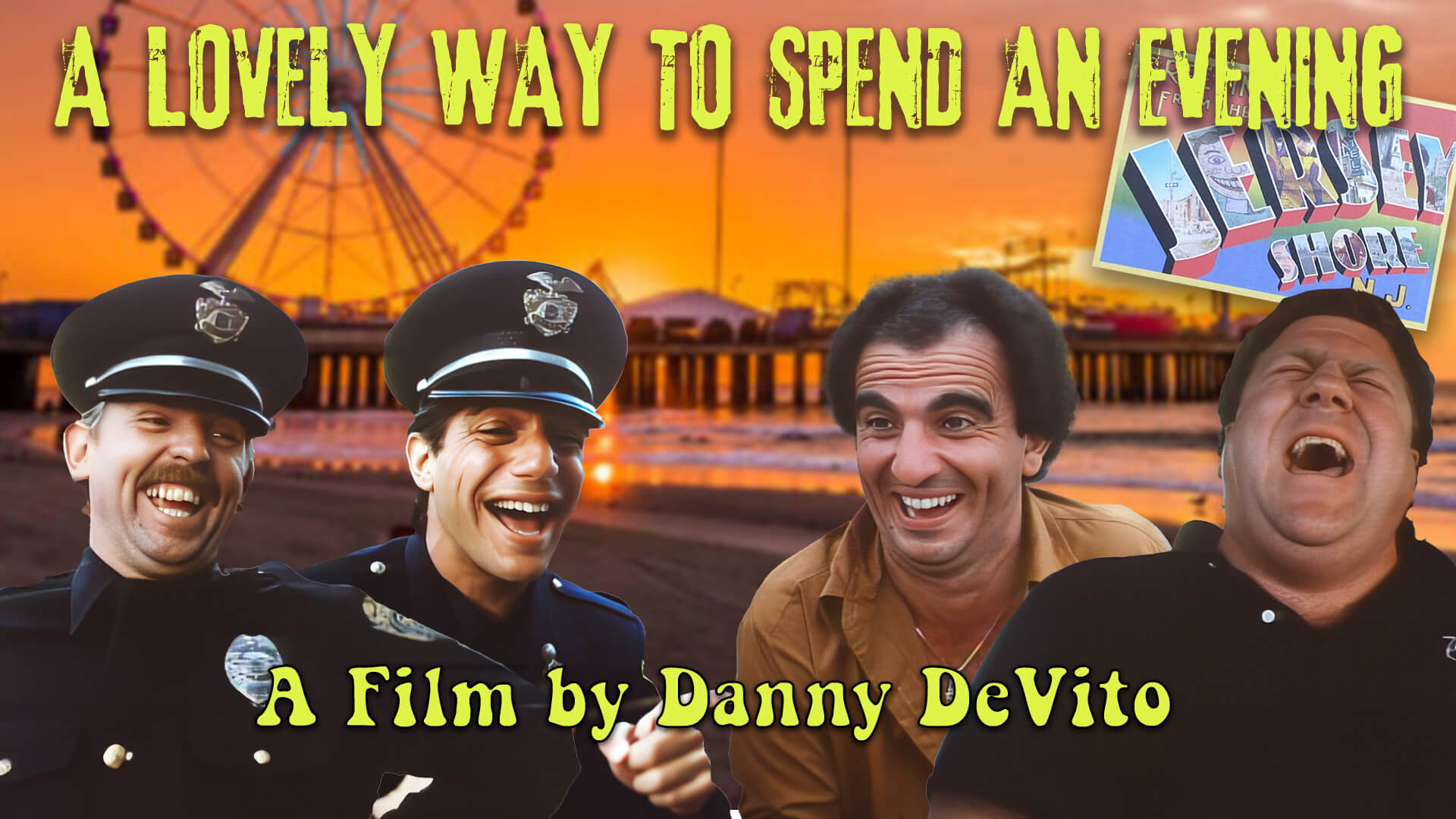 Tony Danza, John Ratzenberger, Frank Sivero, George Wendt, A Lovely Way to Spend an Evening segment banner
