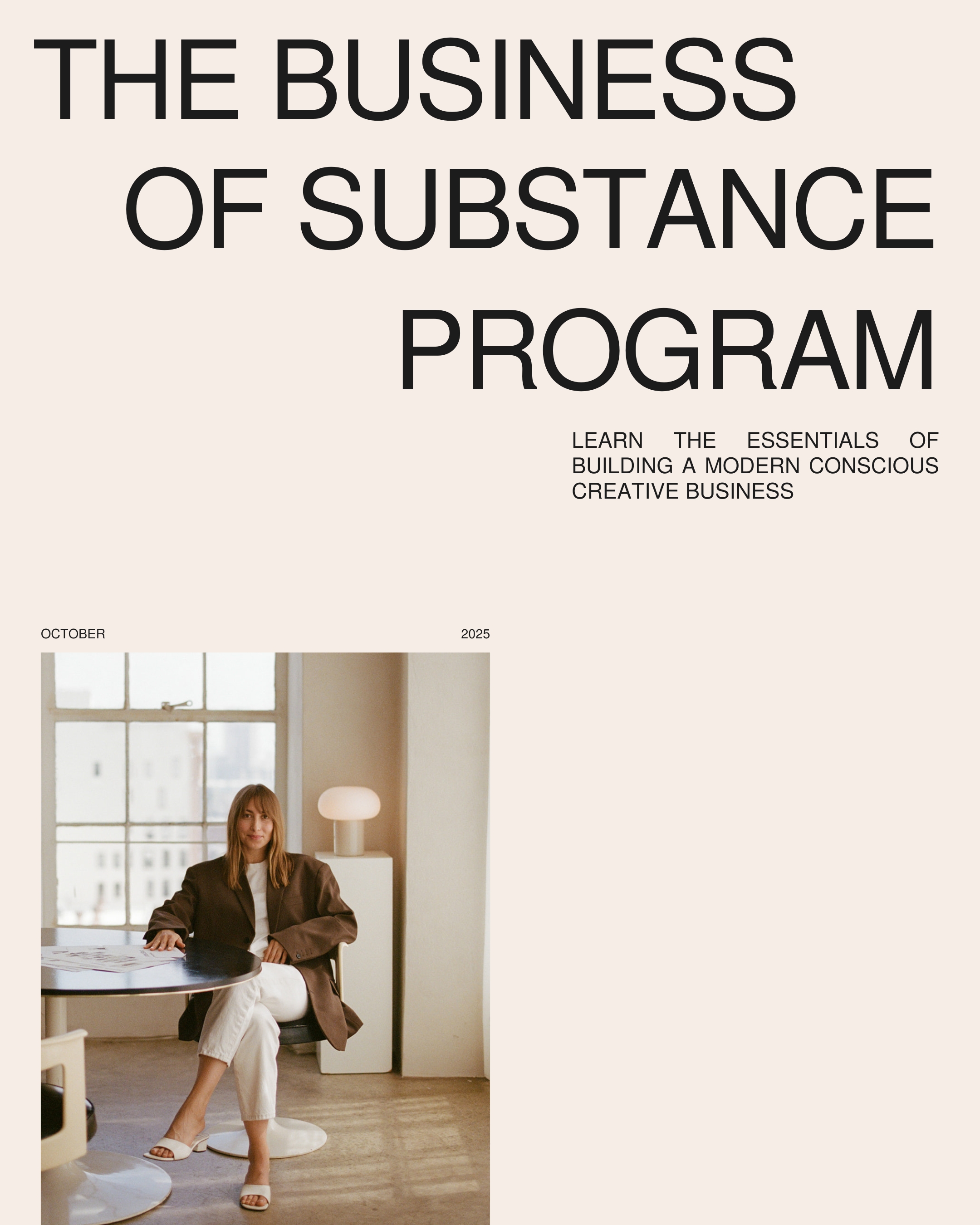 The Business of Substance
