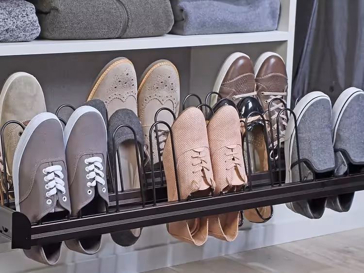 Sliding Shoe Storage Organizer