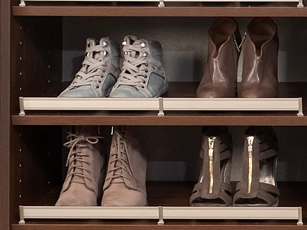 Slanted Shoe Shelf