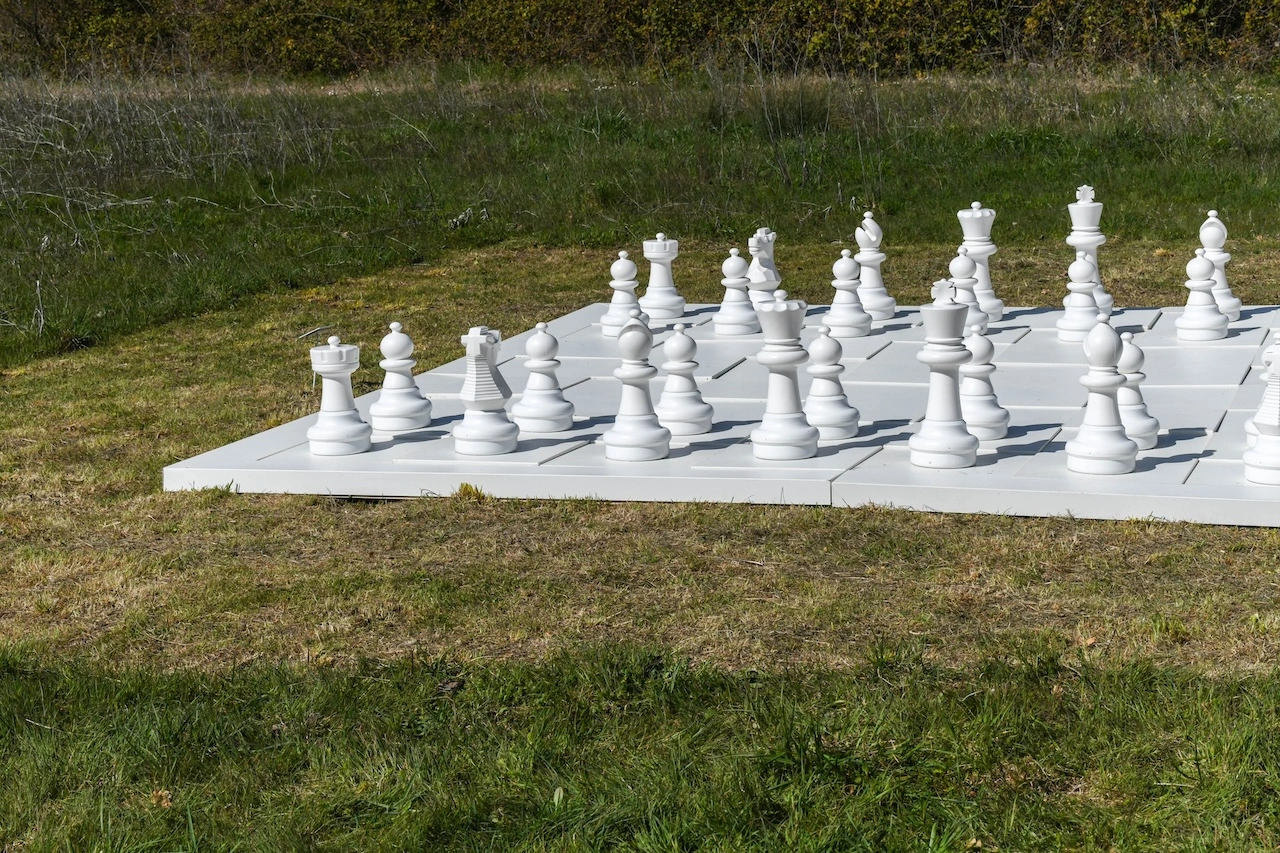 sculptures in Daniel Spoerri's garden