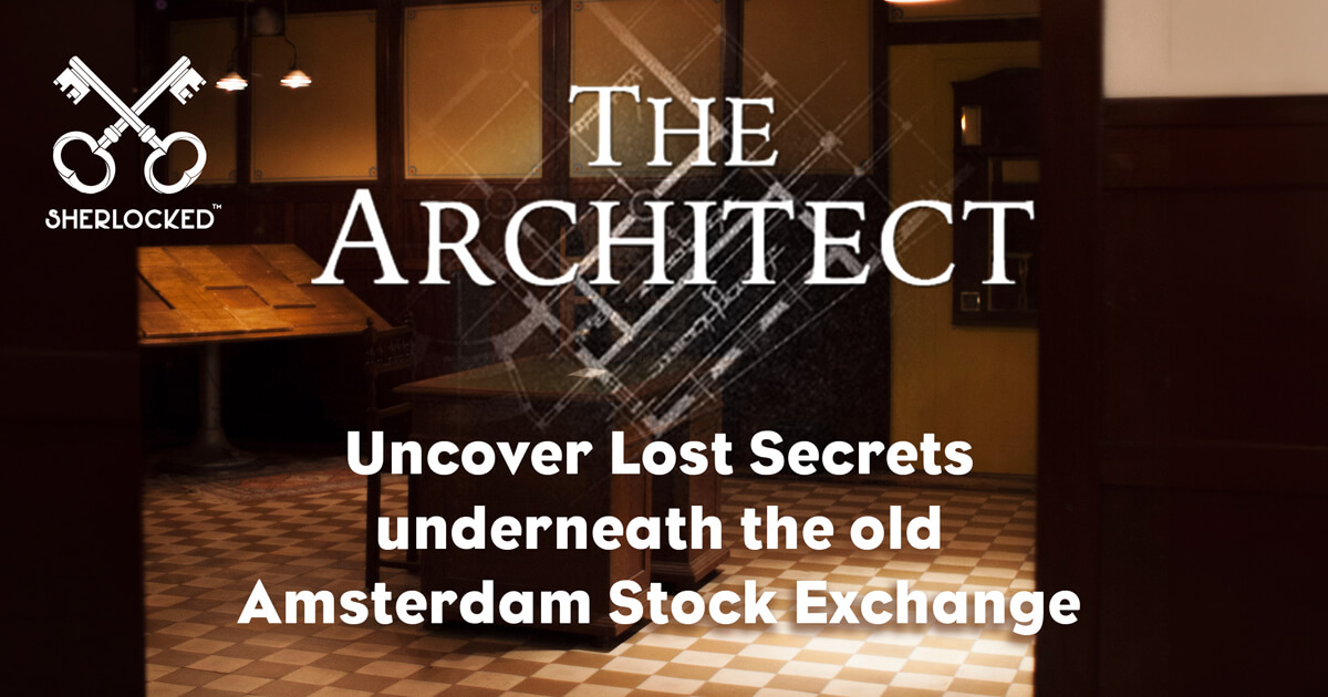 🔍 The Architect | Mysterious Escape Room Amsterdam | Sherlocked
