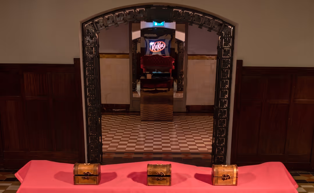 Players enjoys The Vault 'break out' escape room in Amsterdam.