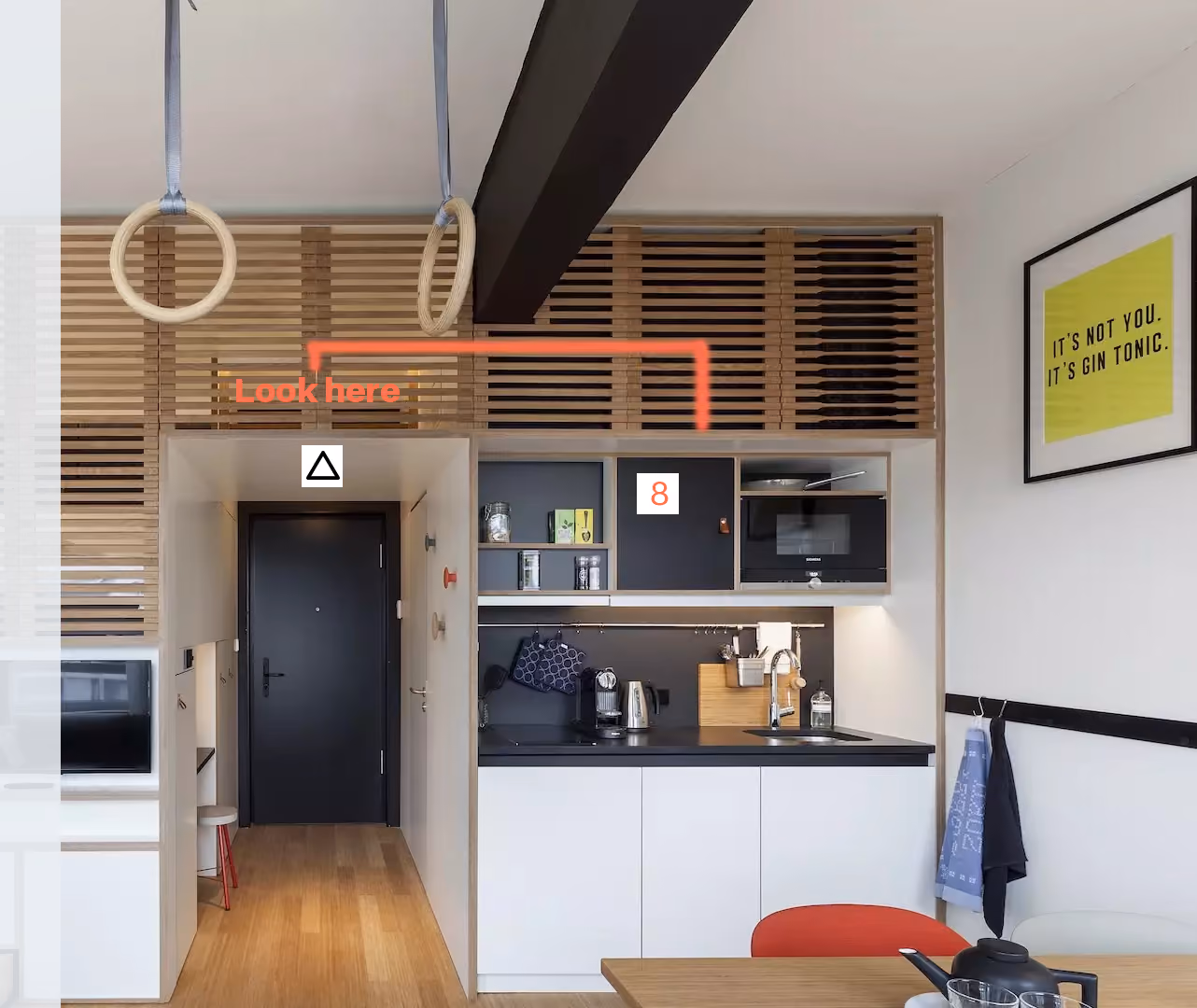 Zoku hotel room prepared by Sherlocked with an escape hotel room event