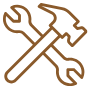 Icon representing craftsmanship