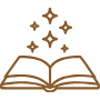 Icon of a magic book