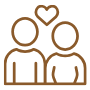 Icon of a couple