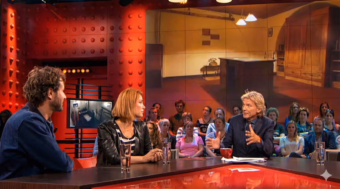 Sherlocked featured on the Dutch TV show DWDD