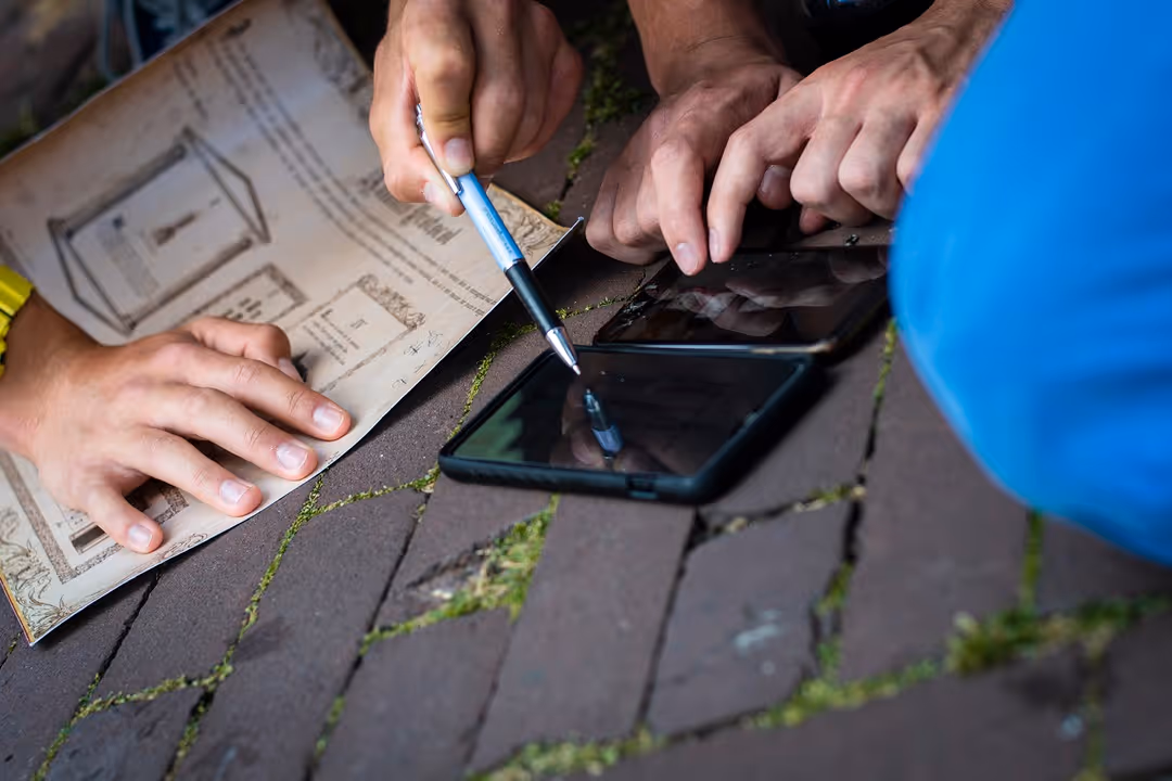 Playing a city game in Amsterdam