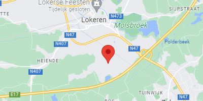 Foto van een map met de locatie ven deze job aangeduid