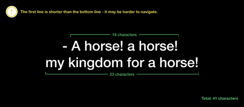 Supertitle Examples Guide for making accessible surtitles in theater and opera