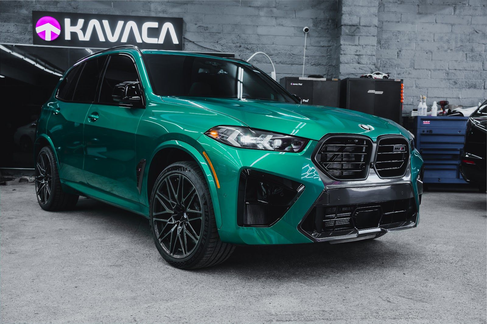 Green BMW X5 M at Pristine Detail in Edina, MN, photo 1