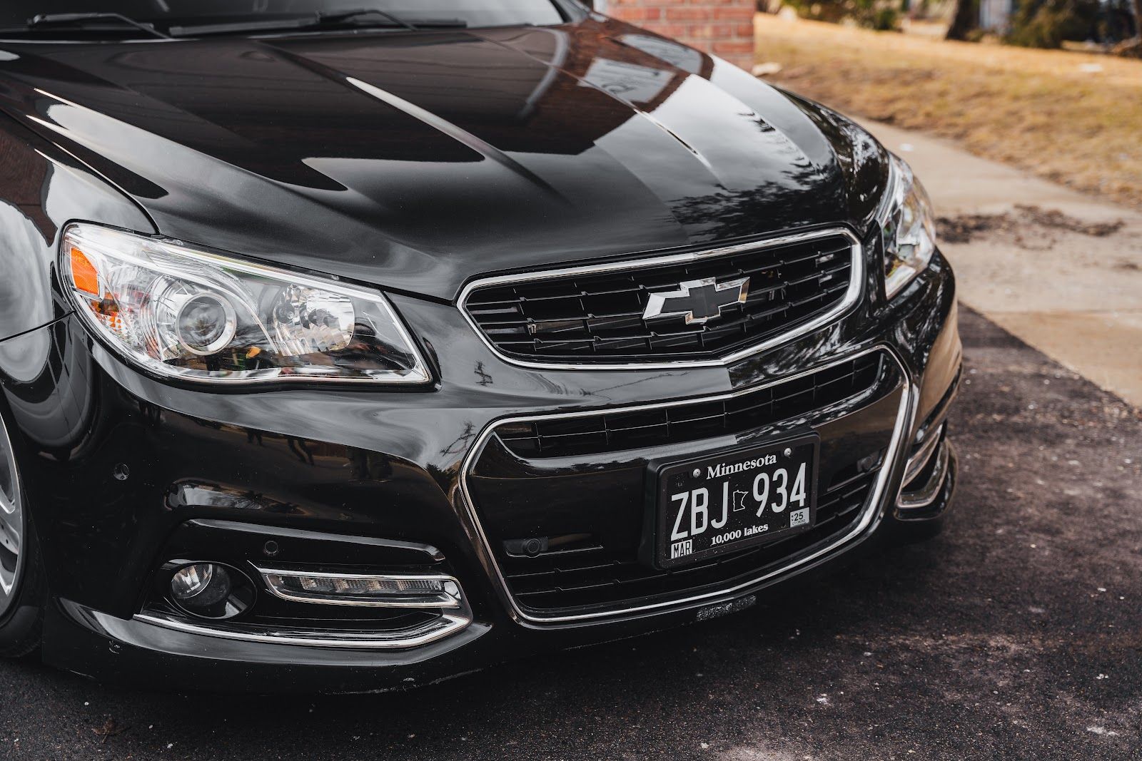 Black Chevrolet SS sedan at Pristine Detail in Edina, MN, photo 3