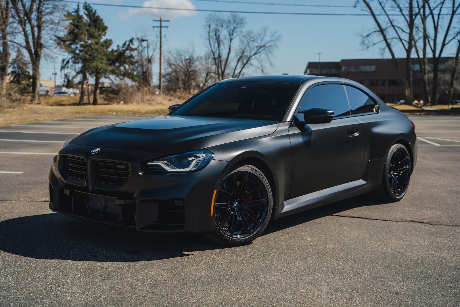 Satin gray BMW M2 at Pristine Detail in Edina, MN, photo 1