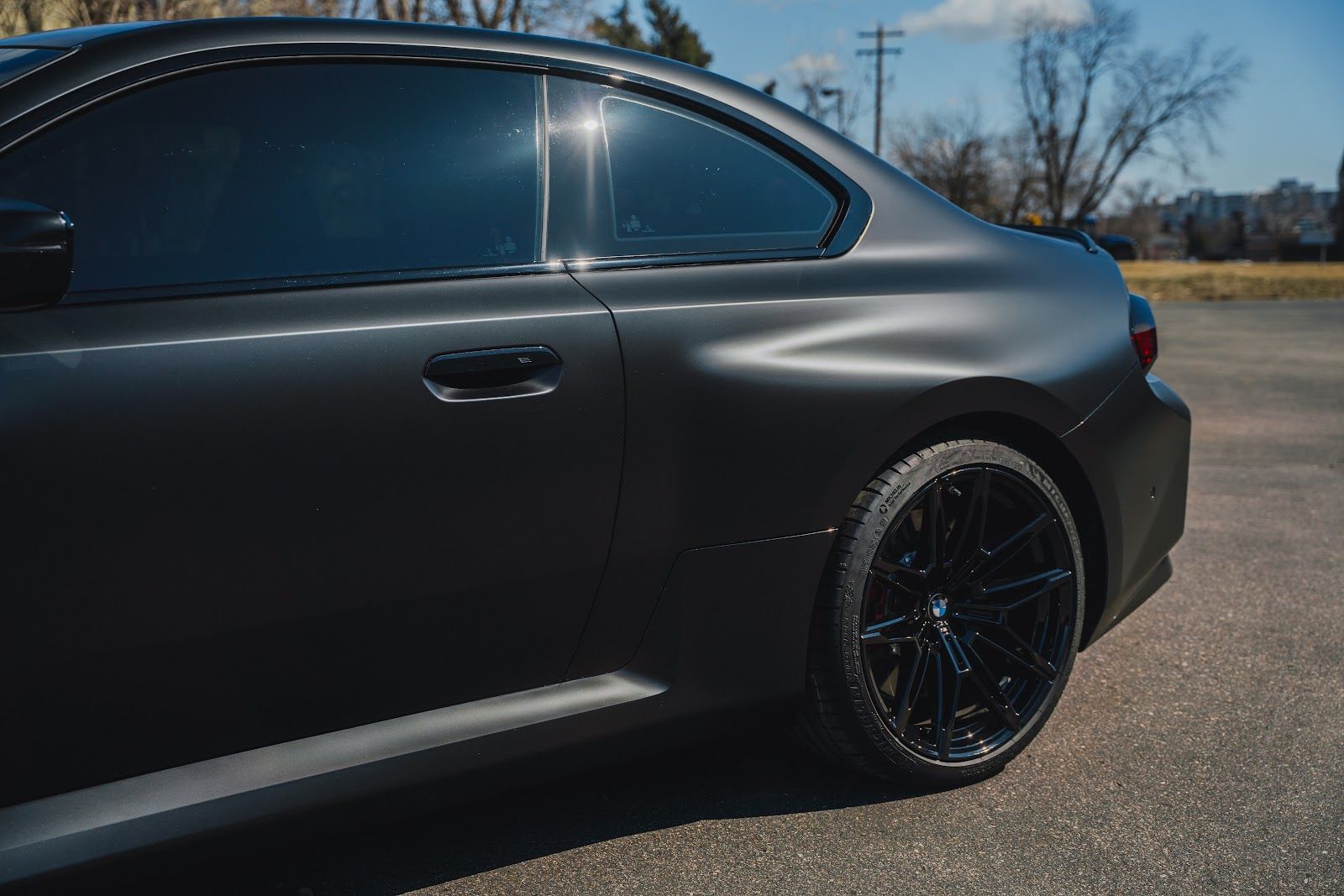 Satin gray BMW M2 at Pristine Detail in Edina, MN, photo 7