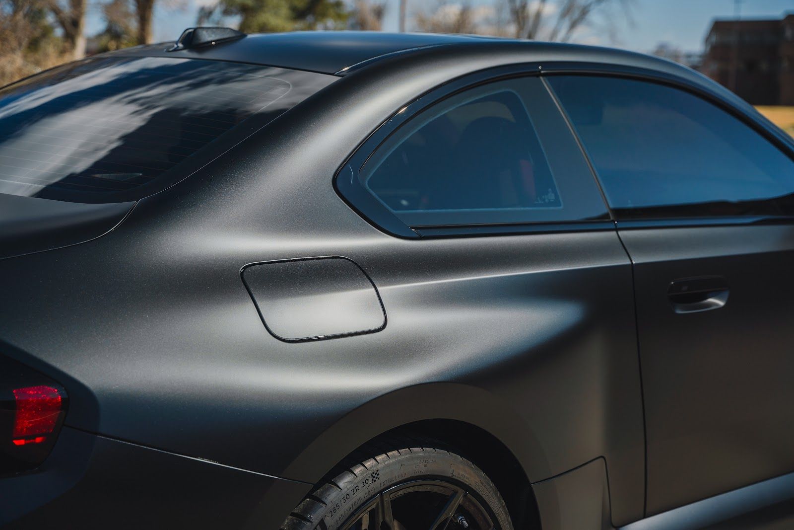 Satin gray BMW M2 at Pristine Detail in Edina, MN, photo 11