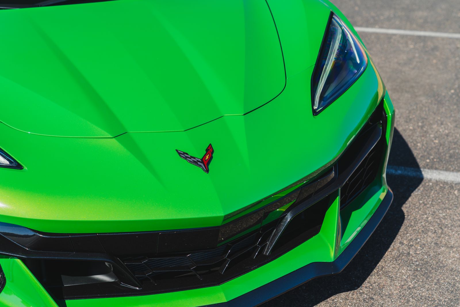 Green Corvette Z06 at Pristine Detail in Edina, MN, photo 3