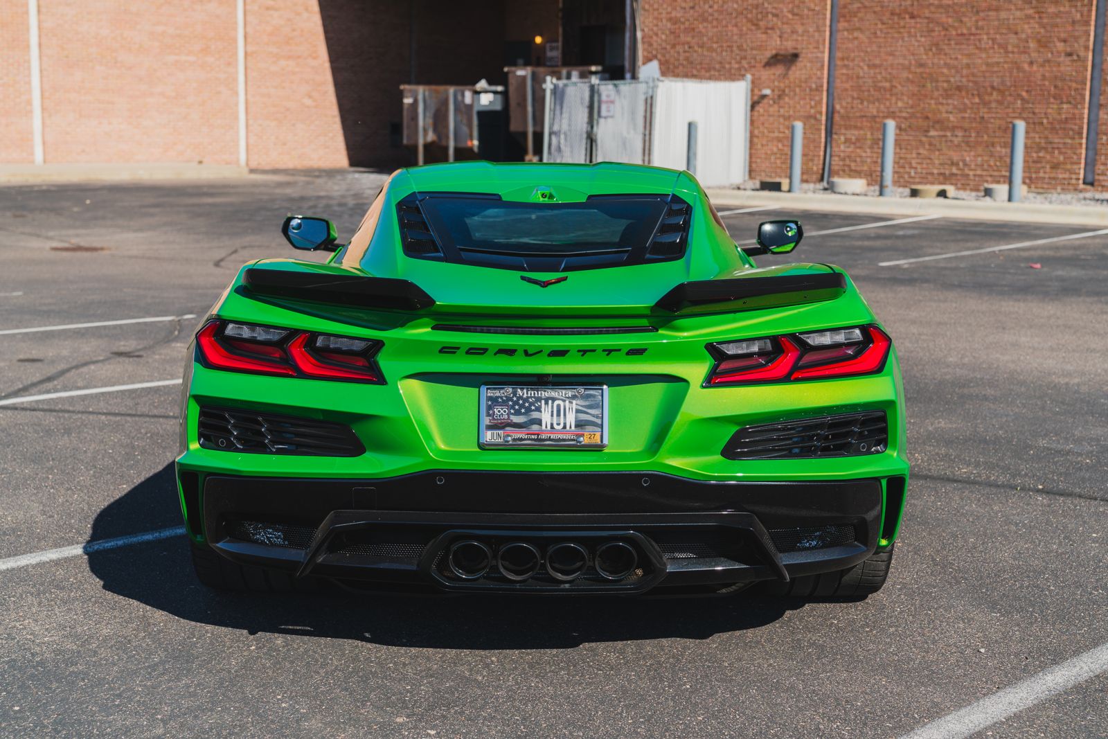 Green Corvette Z06 at Pristine Detail in Edina, MN, photo 11