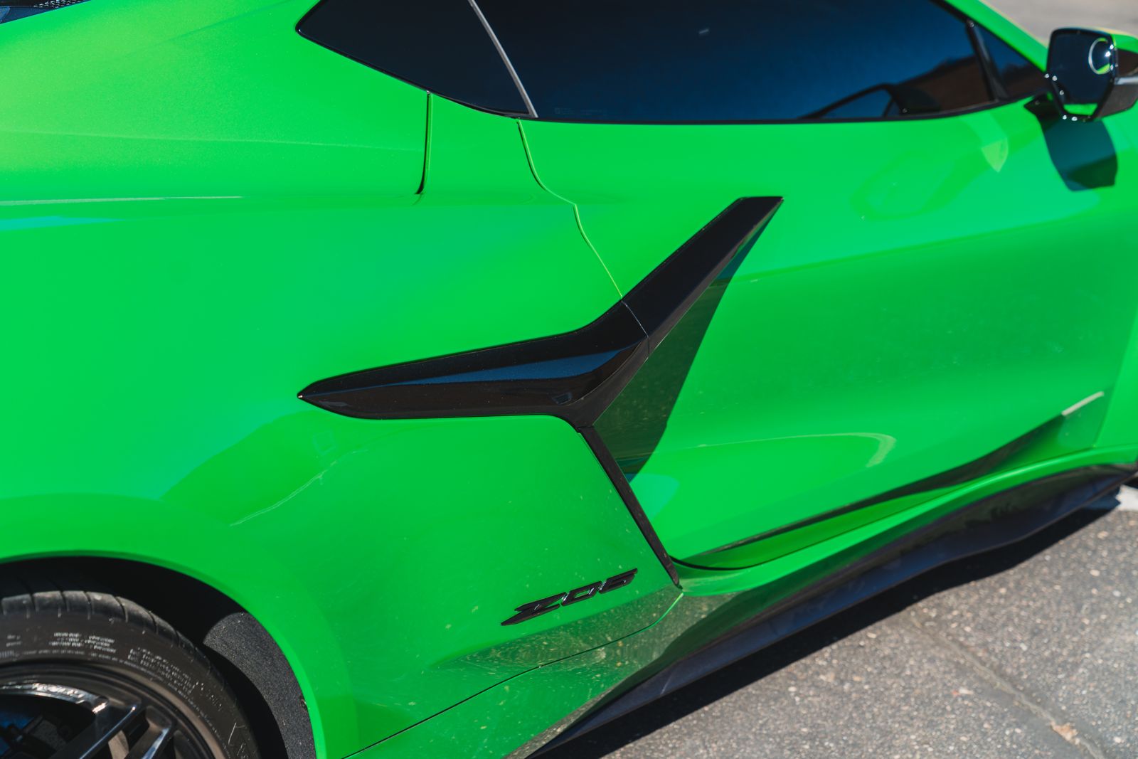 Green Corvette Z06 at Pristine Detail in Edina, MN, photo 9