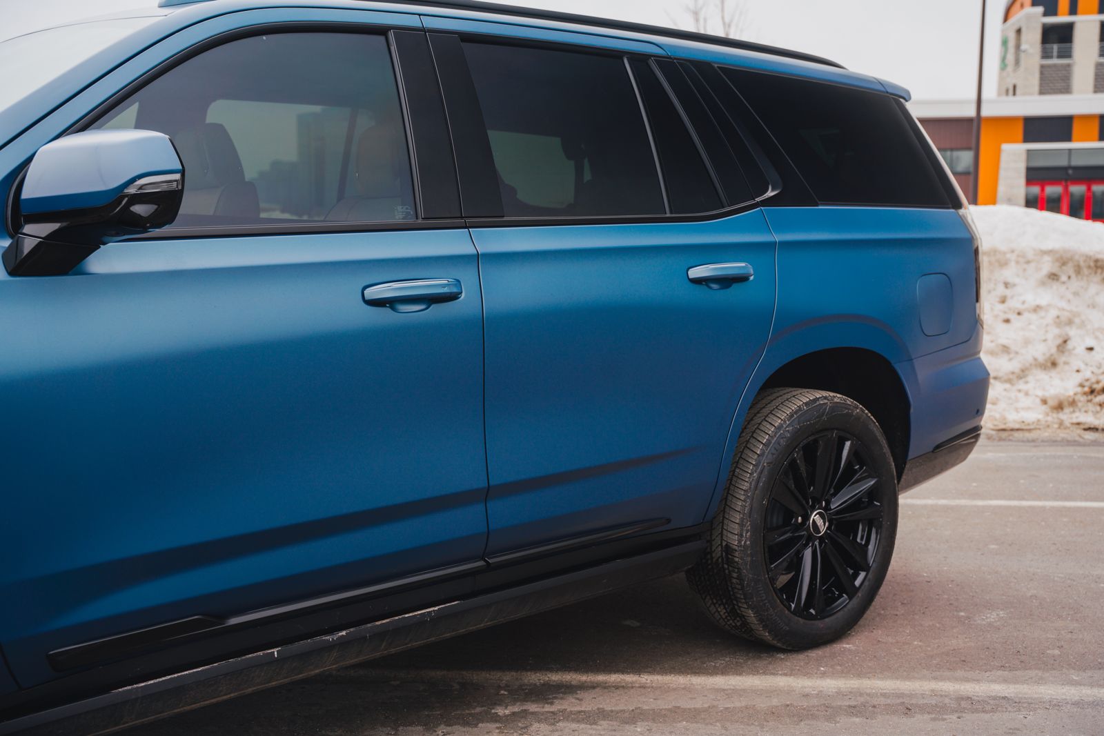 Blue Cadillac Escalade at Pristine Detail in Edina, MN, photo 8