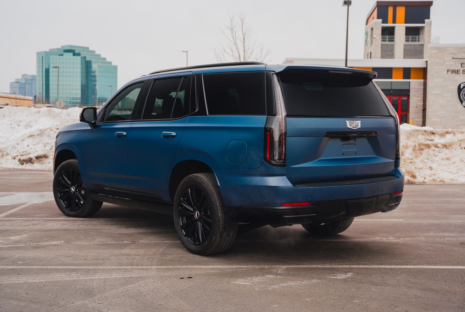 Blue Cadillac Escalade at Pristine Detail in Edina, MN, photo 17