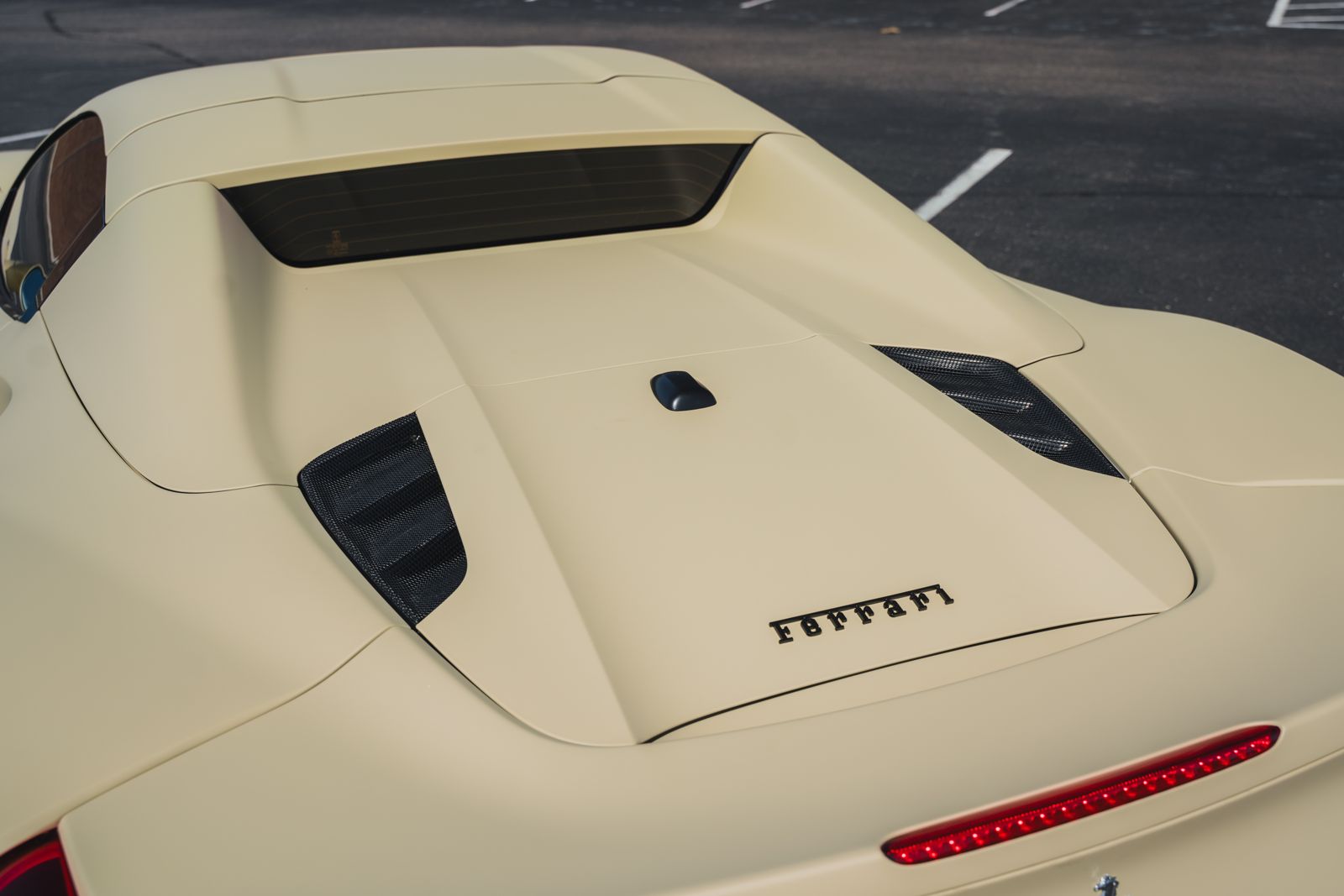 Cream Ferrari 488 Spider at Pristine Detail in Edina, MN, photo 13