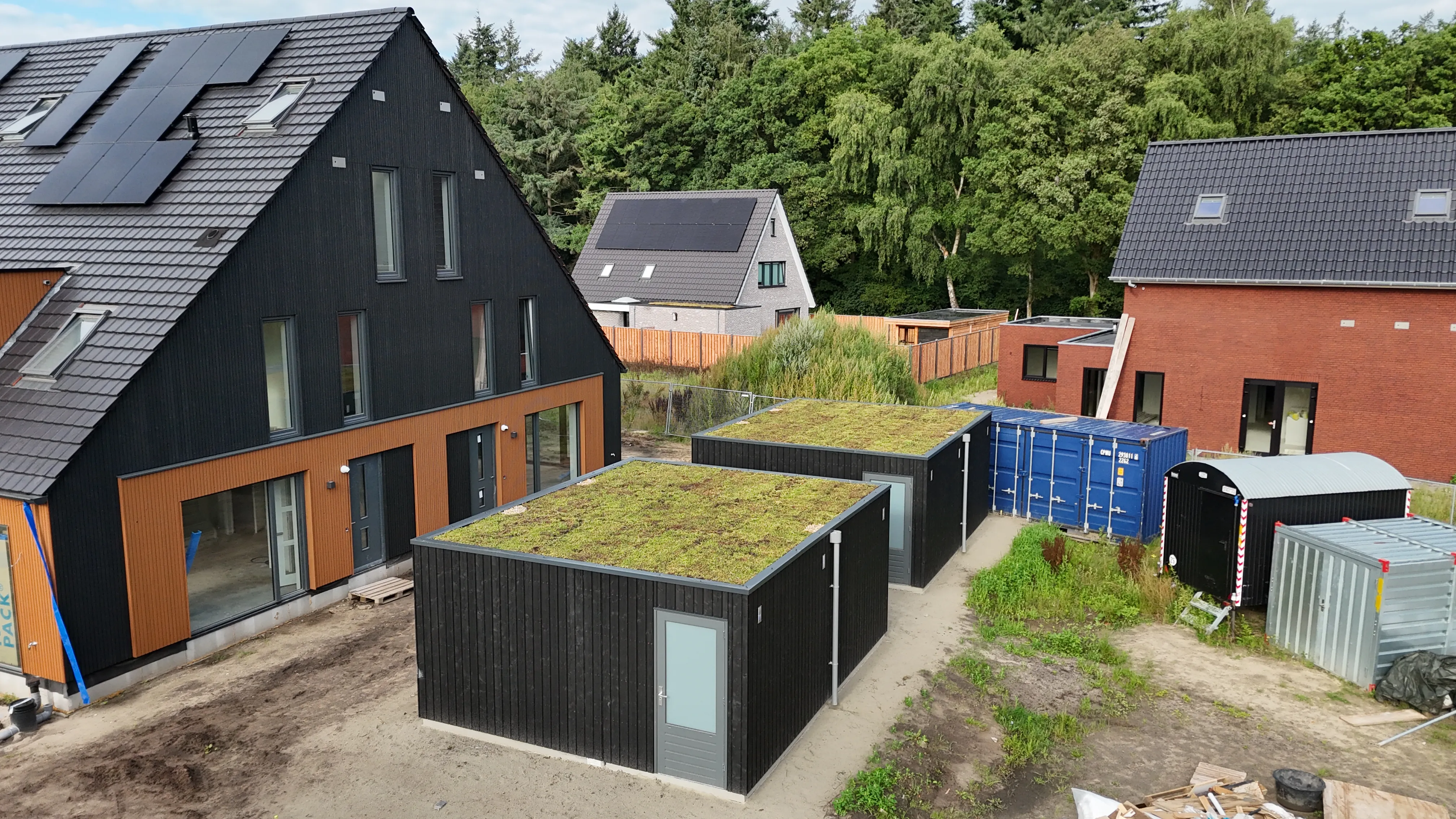 19 prefab bergingen Deventer