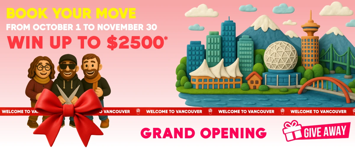 Cactus Moving Grand Opening in Vancouver, Giveaway