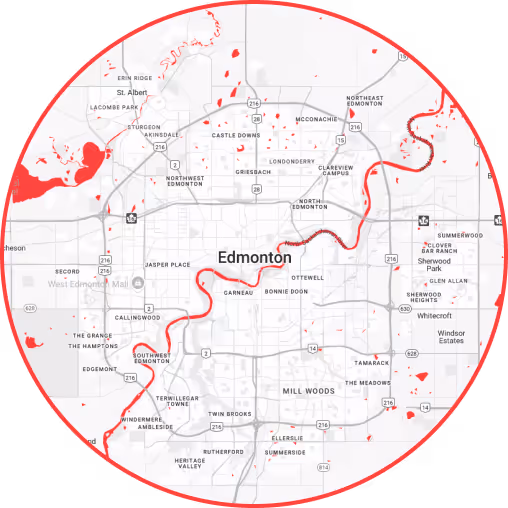 Edmonton Map