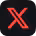 Red X (Twitter) Logo