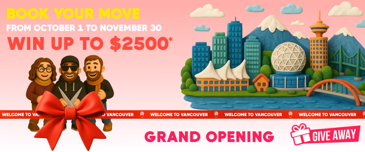 Grand Opening in Vancouver - Giveaway with prizes up to $2500