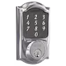 64f09f03079610a542e4f475 schlage sense smart deadbolt with camelot trim bright chrome left side