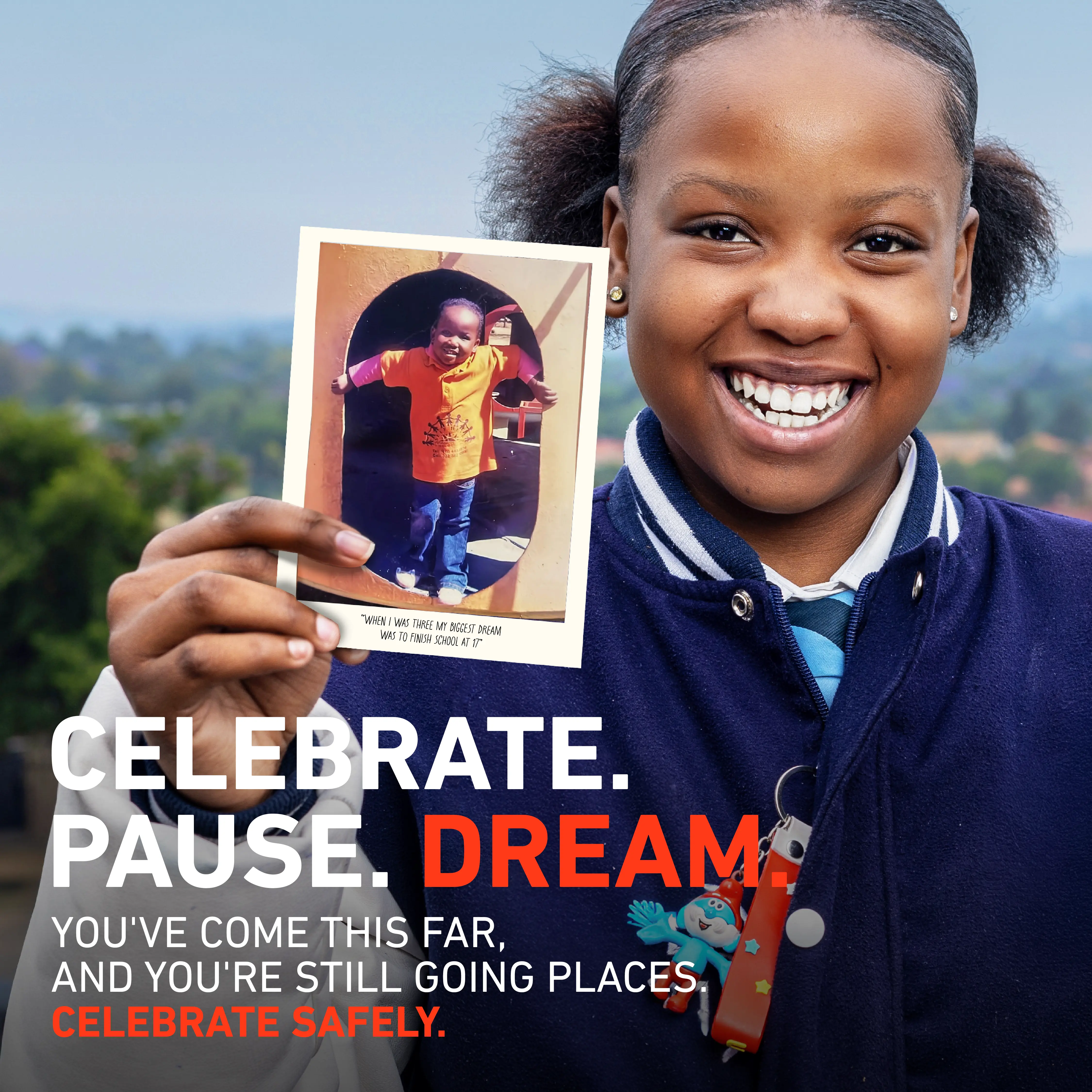 Young South Africans drinking together responsibly