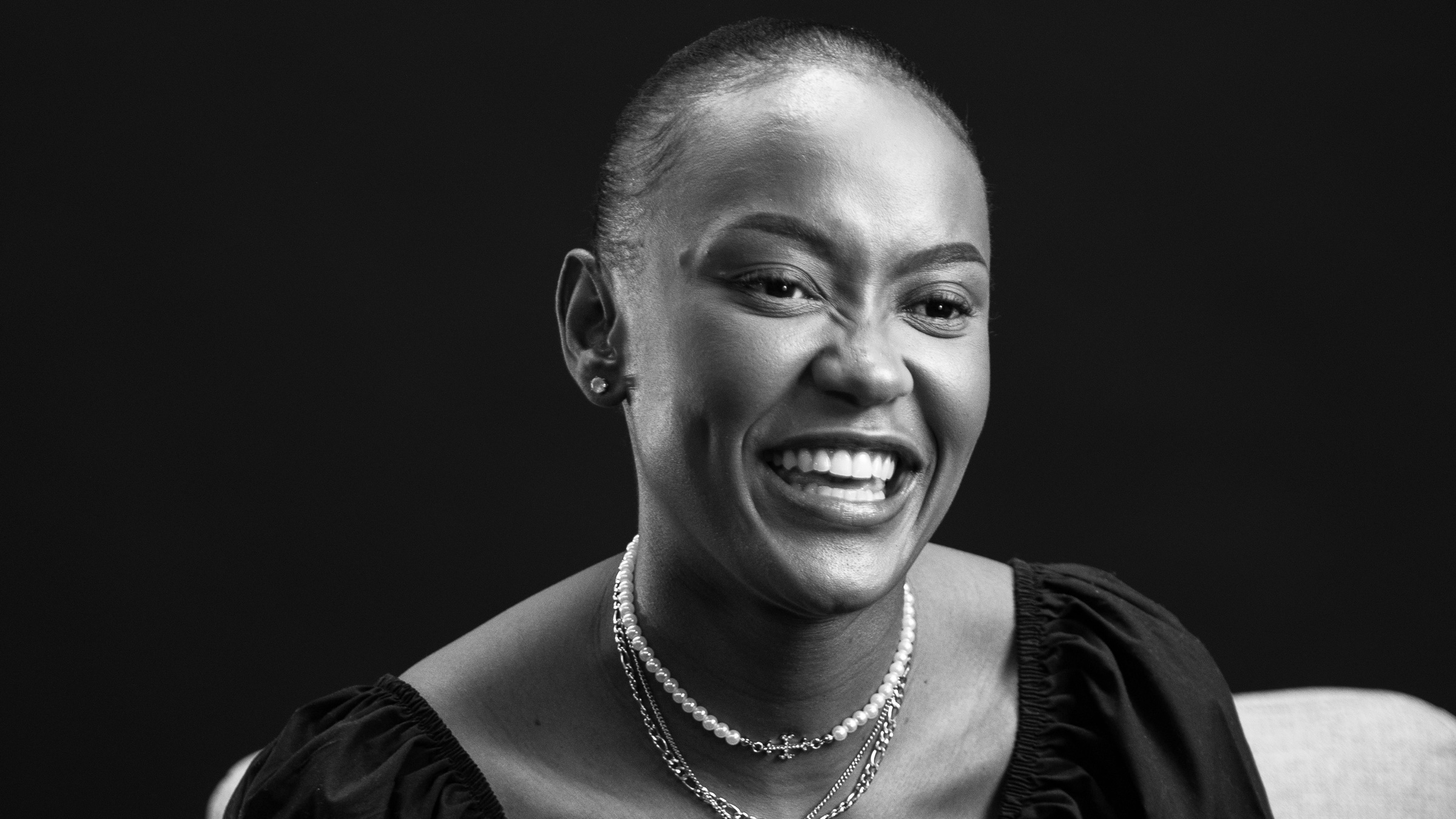 Dimakatso Gama laughing