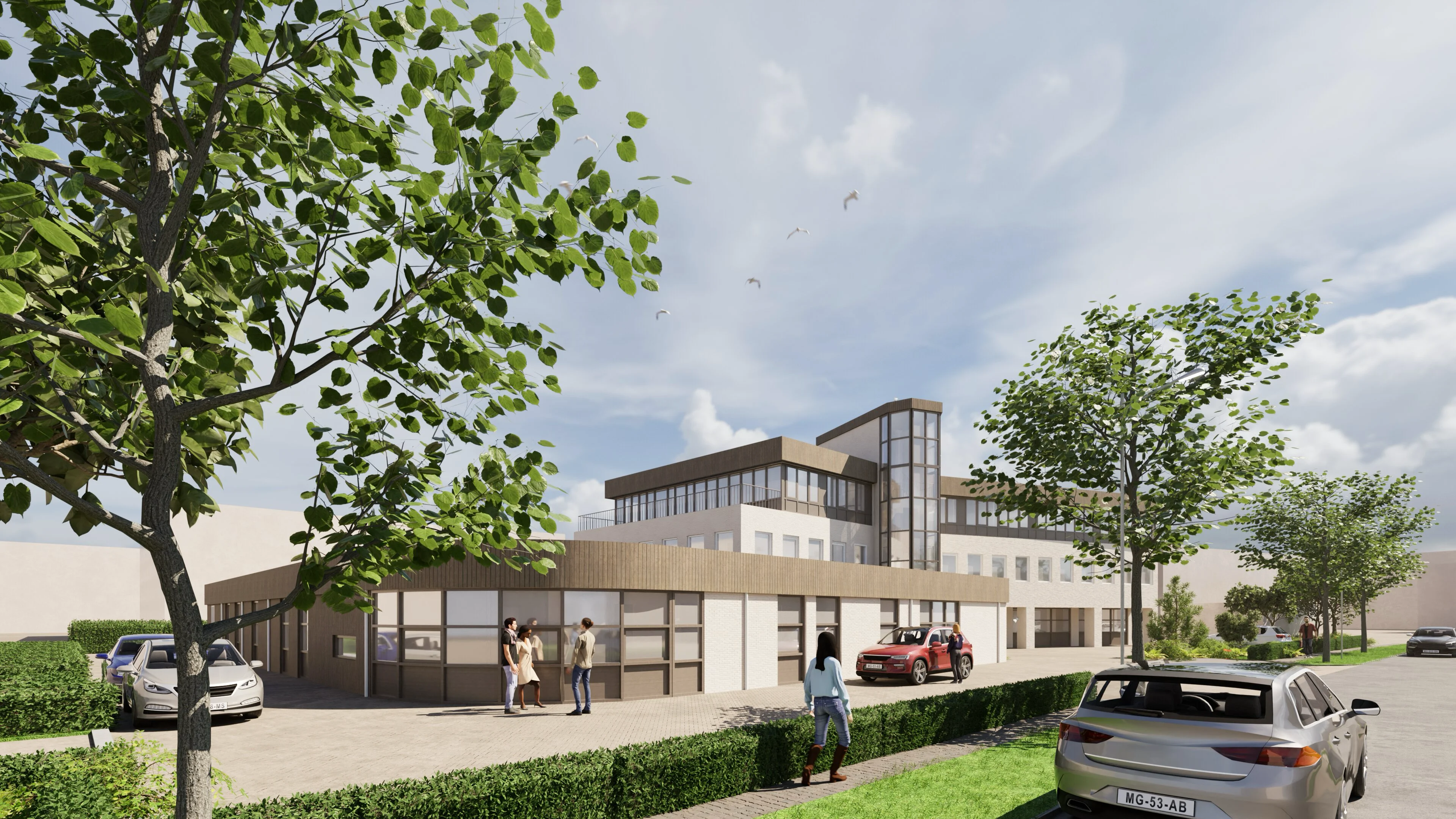 Vastgoedontwikkeling voor het Centraal Orgaan opvang asielzoekers, Embera