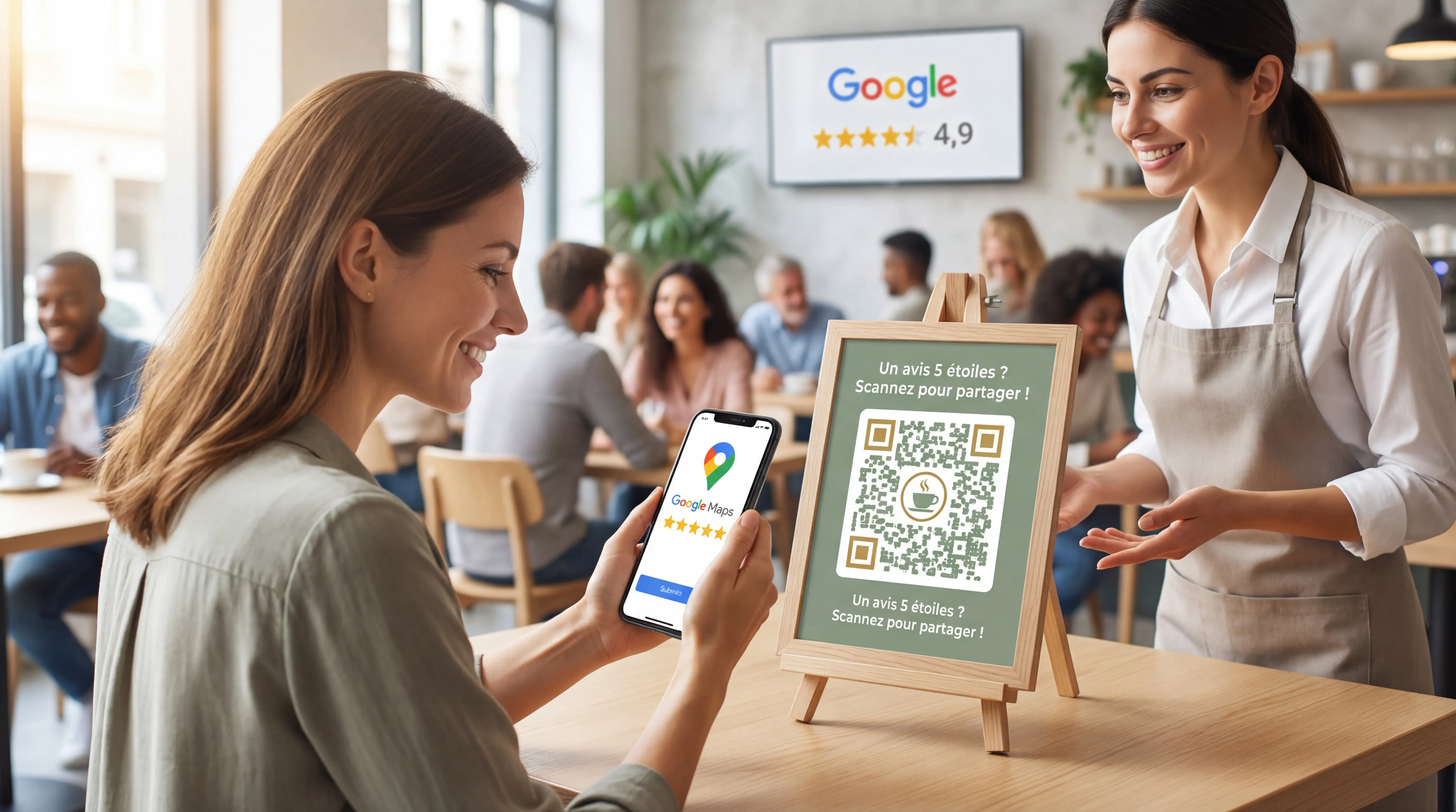 générer un qr code avis google gratuitement