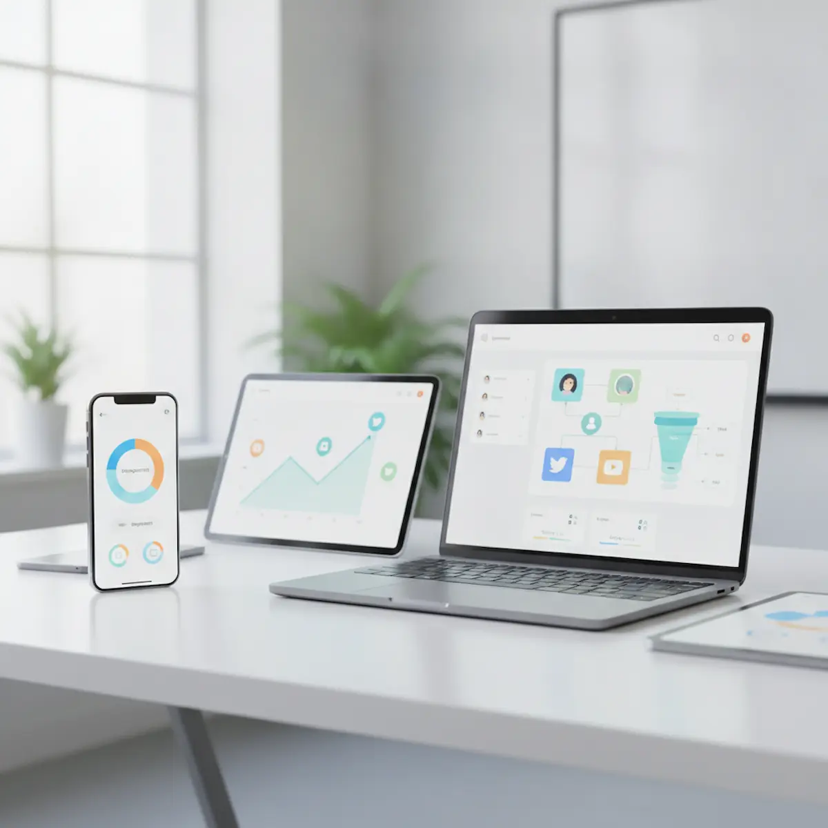 Stratégie de communication digitale – Guide complet : étapes, exemples B2B/B2C et cas pour points de vente & restauration