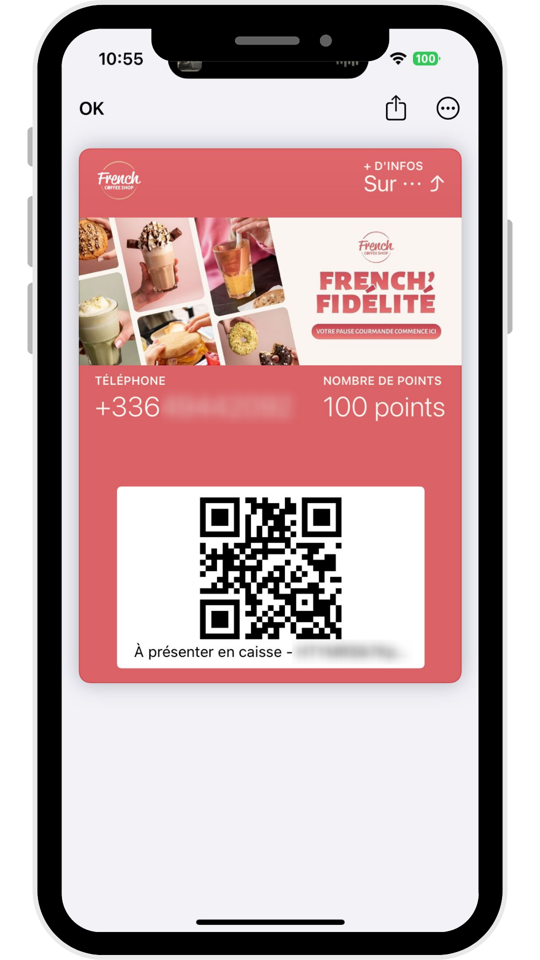 Interface French fidélité