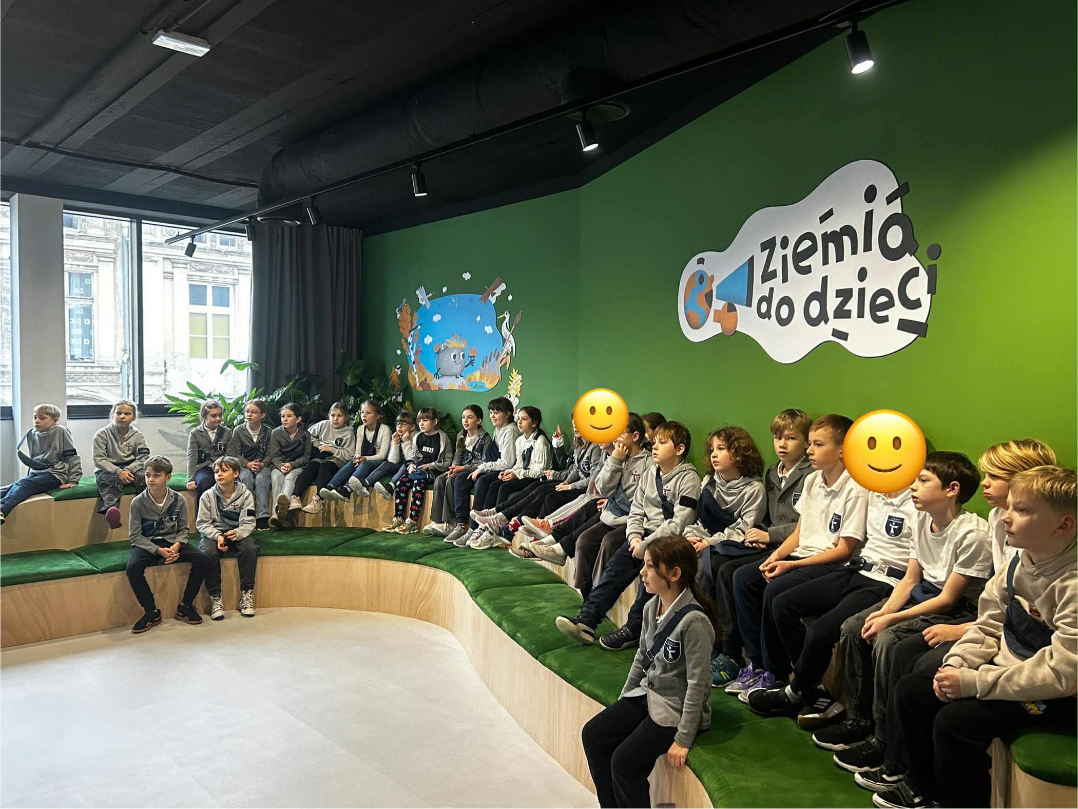 Trzecioklasiści w Ekocentrum