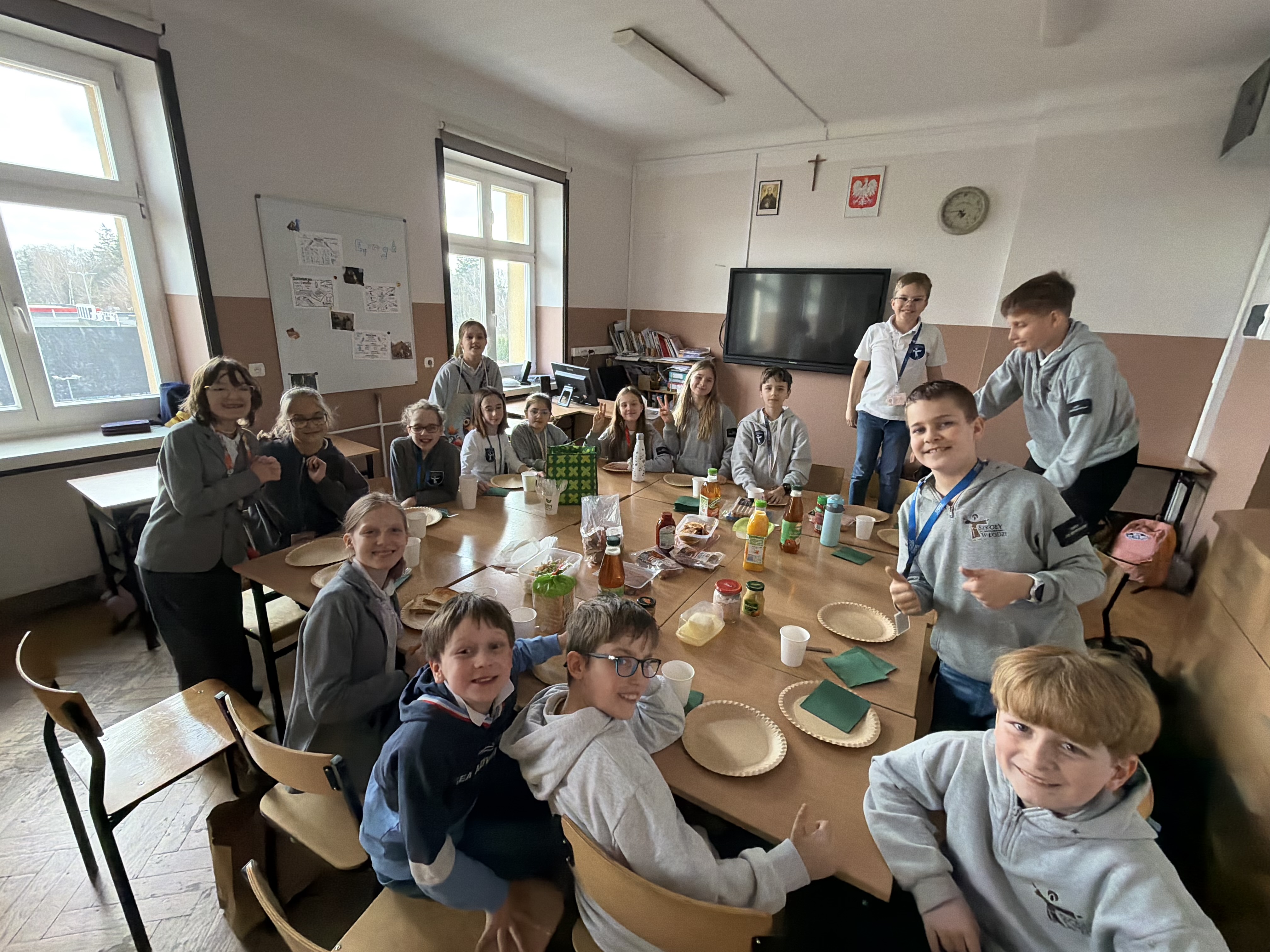 Niemieckie śniadanie czwartoklasistów