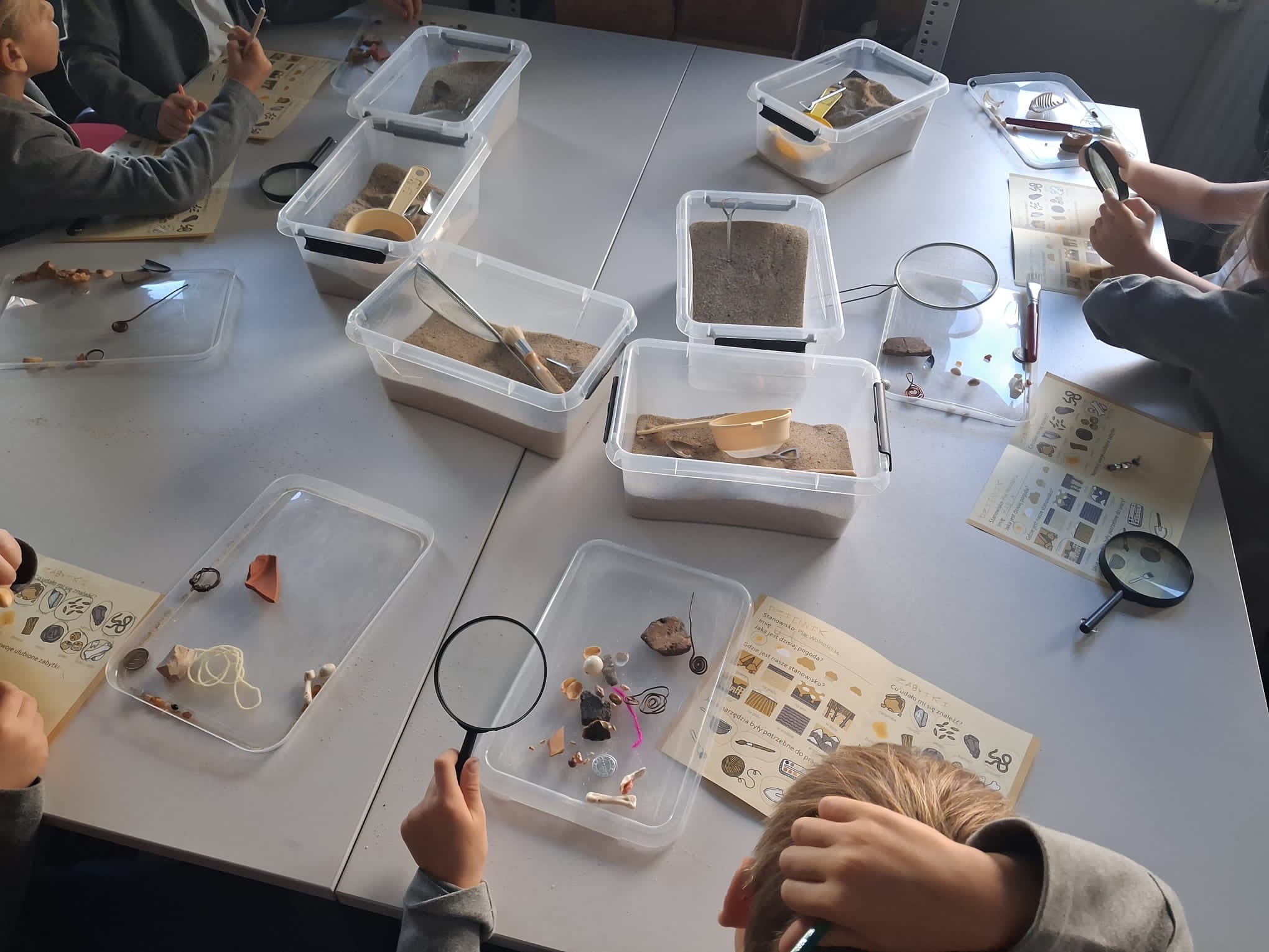 Pierwszaki w Muzeum Archeologii
