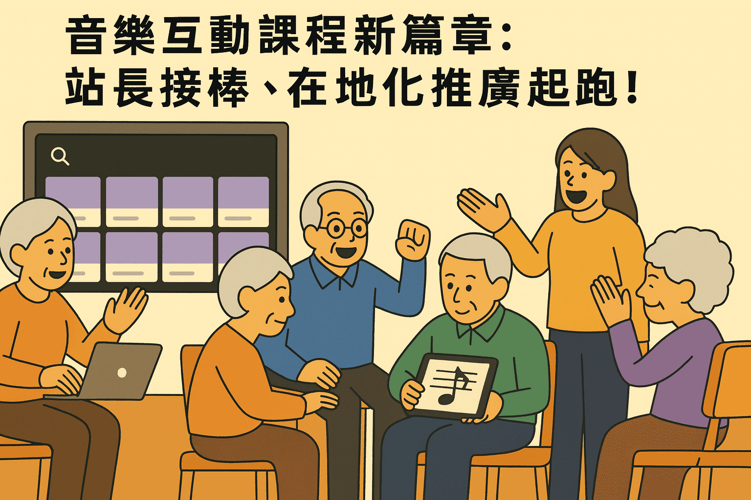 樂齡音樂科技新篇章：從資料庫起步，開啟在地化推廣