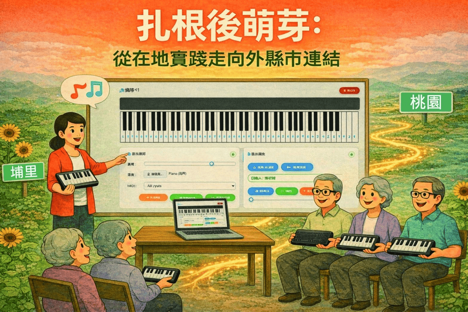 扎根後萌芽:從在地實踐走向外縣市連結