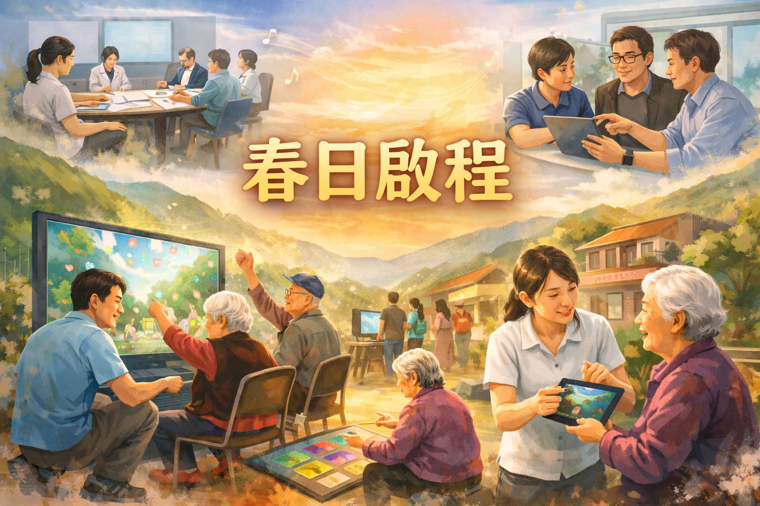 春日啟程:多場域的實踐探查與交流