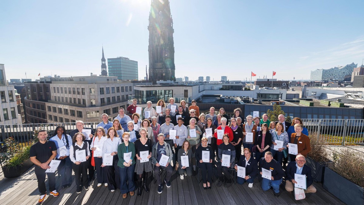 Empfang und Frühstück "Sagen Sie Danke" 